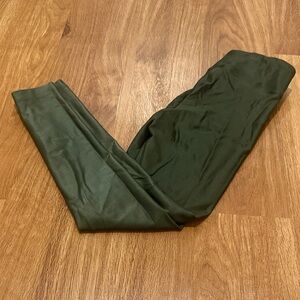 Koral Deep Green Active Leggings shiny exercise women’s szS yoga pants, bottoms